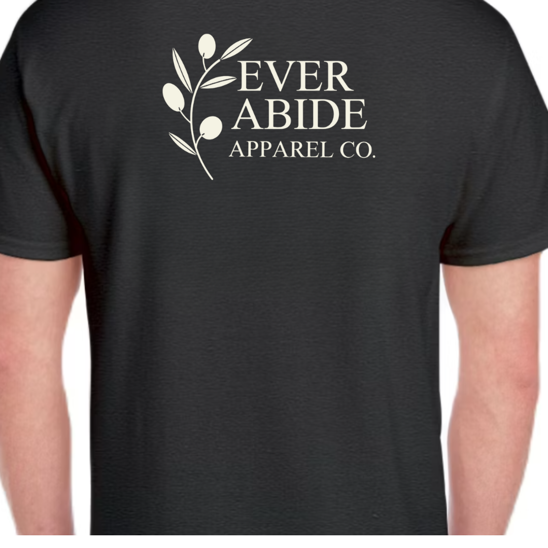 Ever Abide Logo Black Tee