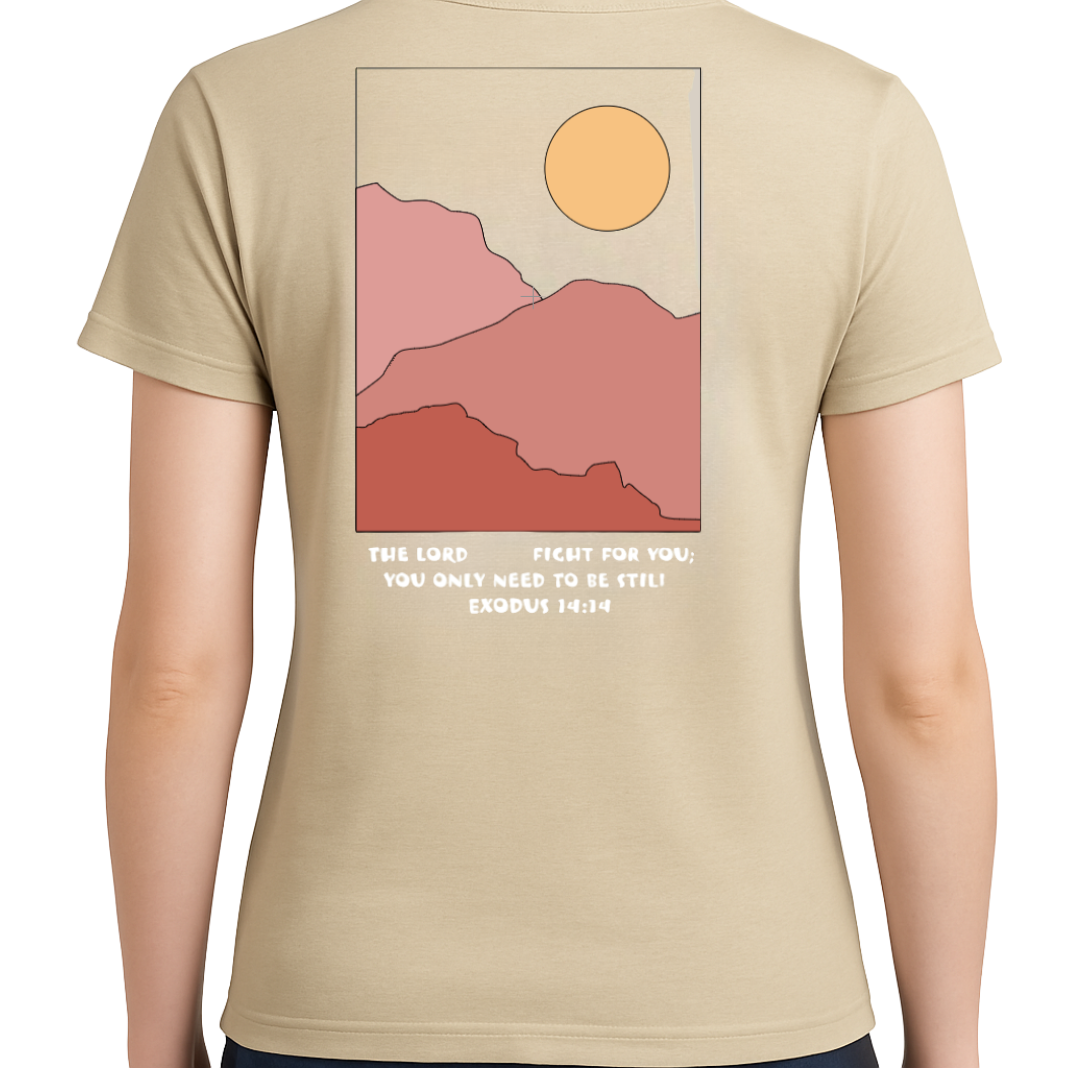 Be Still TEE - He Fights for You - Rest in Him