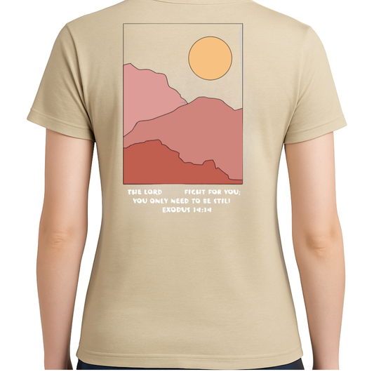 Be Still TEE - He Fights for You - Rest in Him