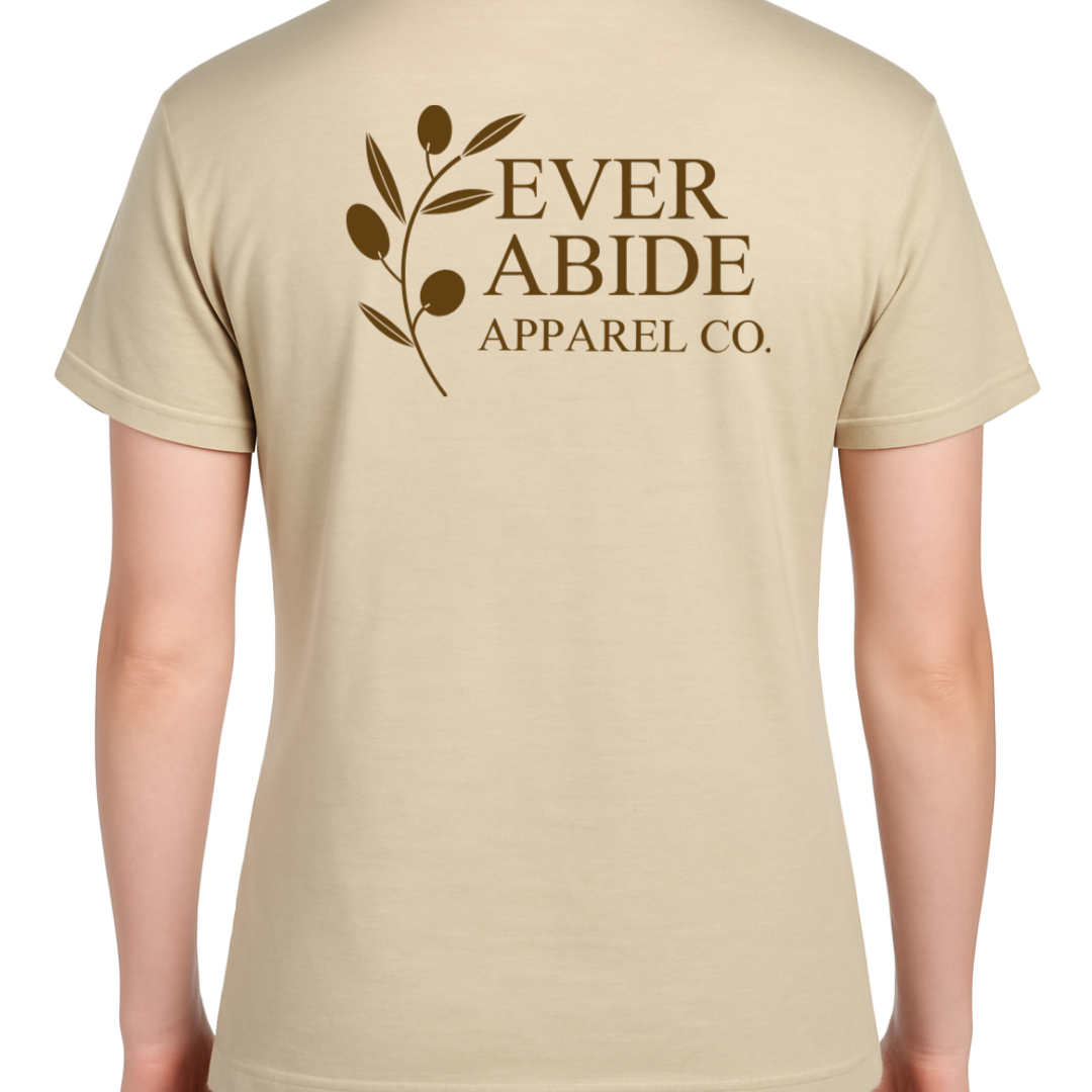 Ever Abide Logo - Sand
