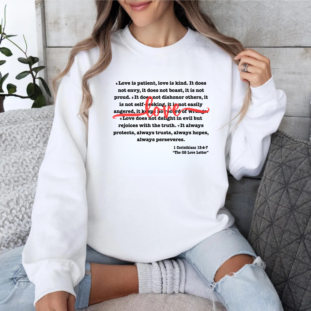 The OG Love Letter Tee/Sweatshirt
