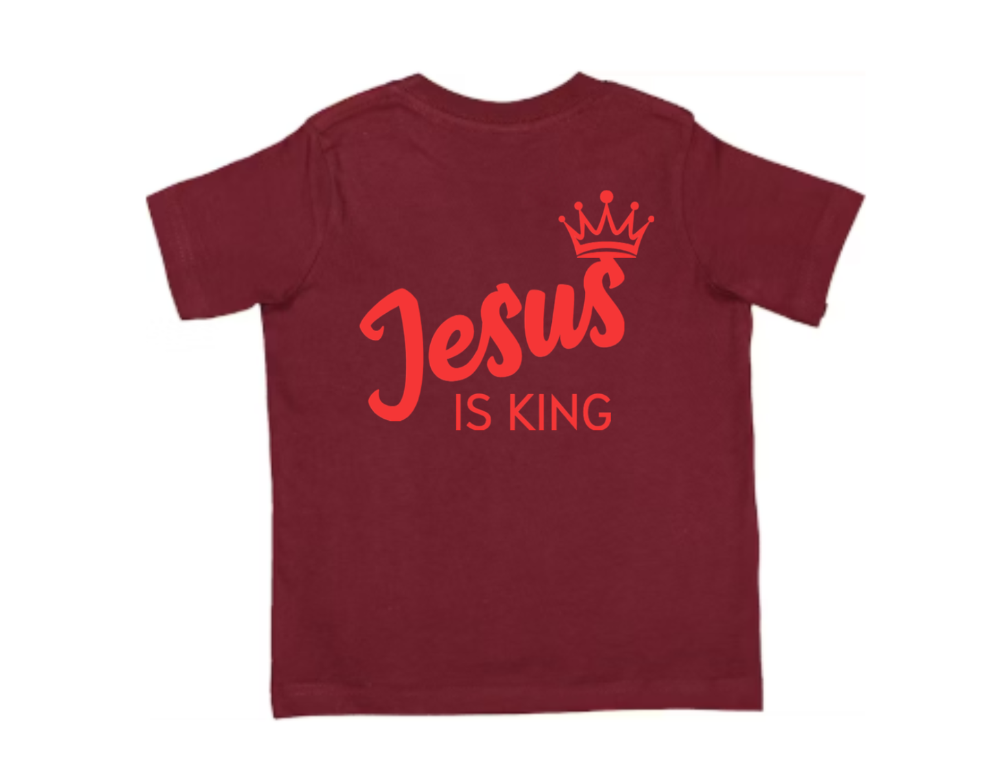 Jesus is King TODDLER TEE - Bold truth. Timeless style