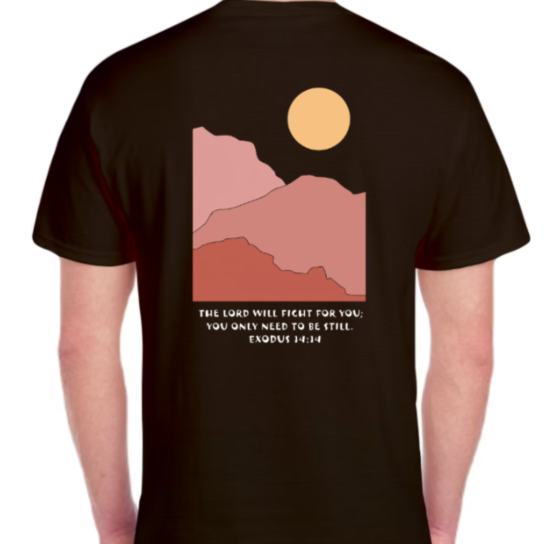 Be Still TEE - He Fights for You - Rest in Him