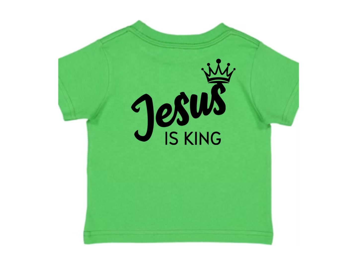 Jesus is King TODDLER TEE - Bold truth. Timeless style