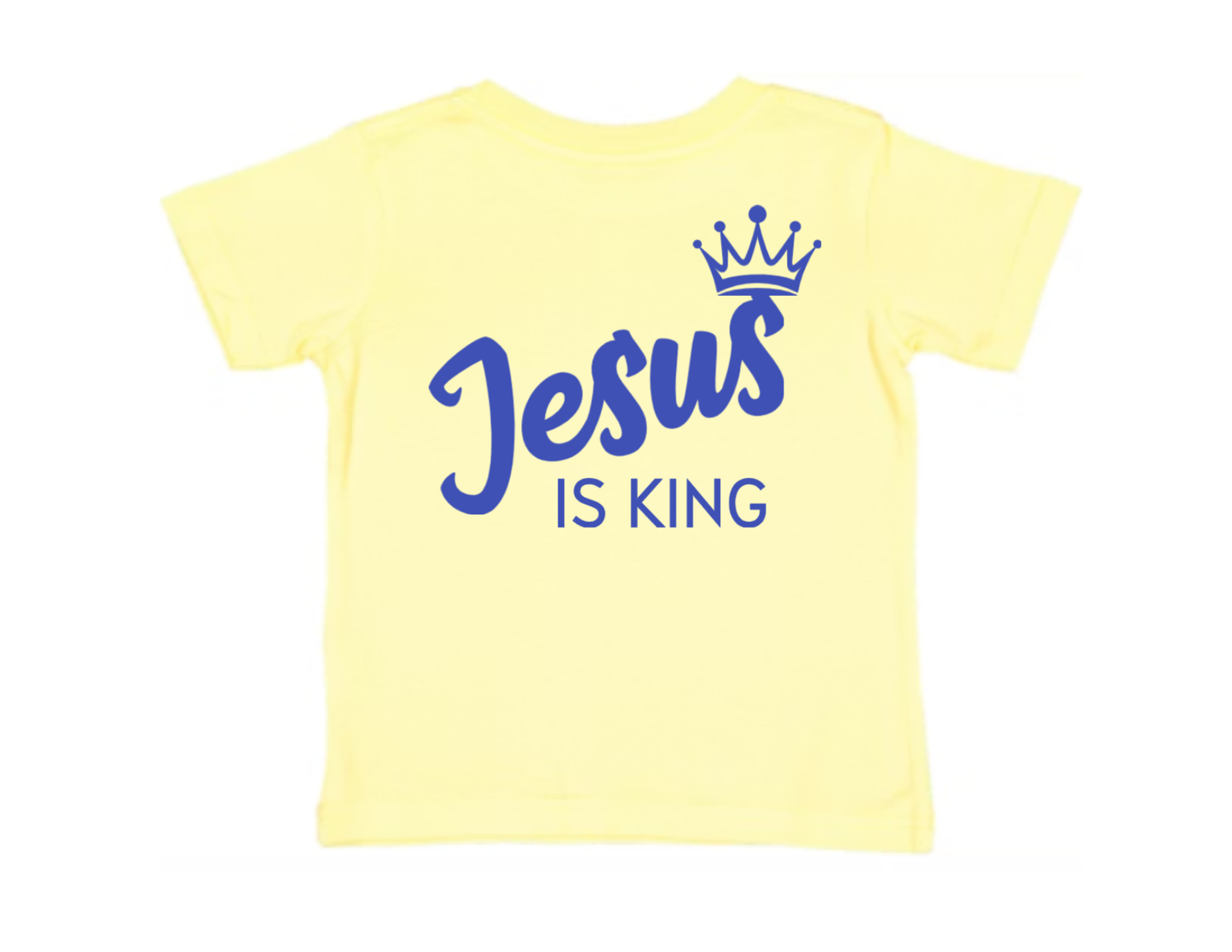 Jesus is King TODDLER TEE - Bold truth. Timeless style