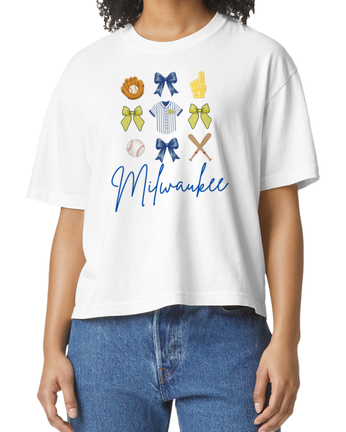 Bows and Baseball Shirt