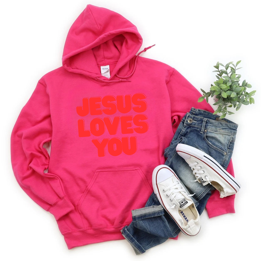 Jesus Loves You Tee/Sweatshirt