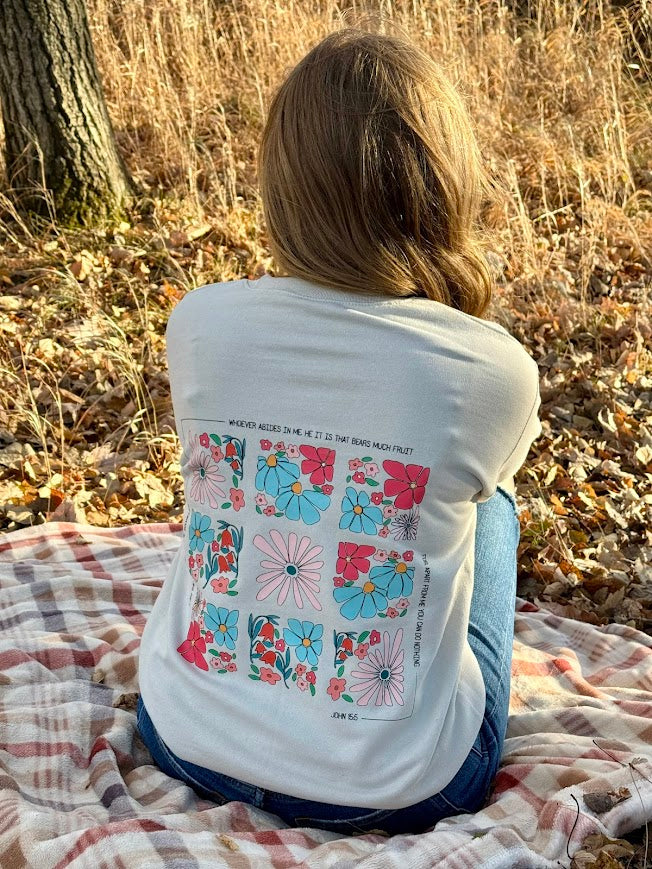 Abide in Him SWEATSHIRT - Stay Close. Stay Rooted.
