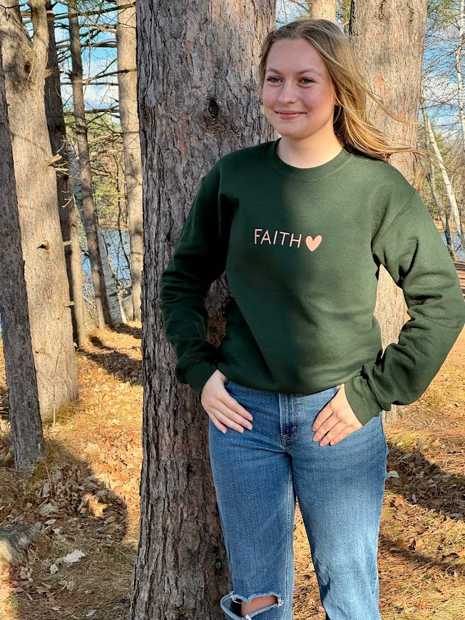 Have Faith in Jesus SWEATSHIRT - Faith isn’t a moment - it’s a lifestyle