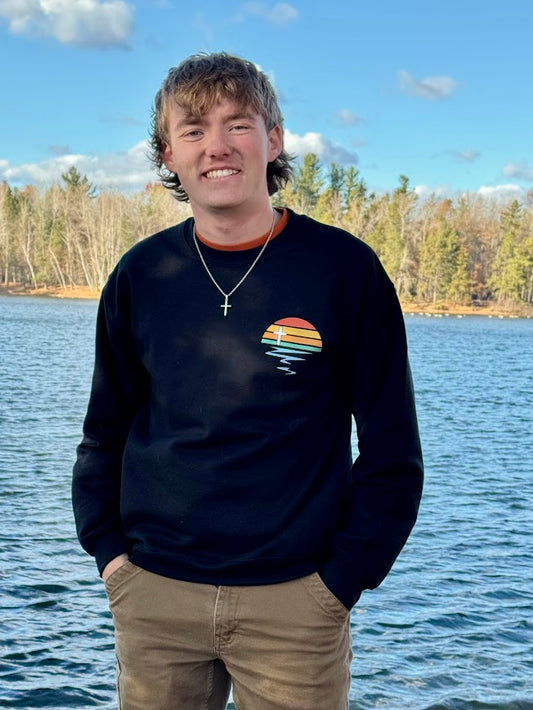 Peace Like a River SWEATSHIRT - Calm in the Chaos