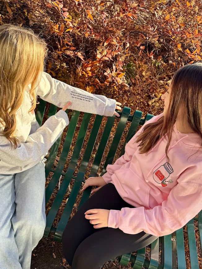 Daughter of the King SWEATSHIRT - Loved, Claimed, and Chosen