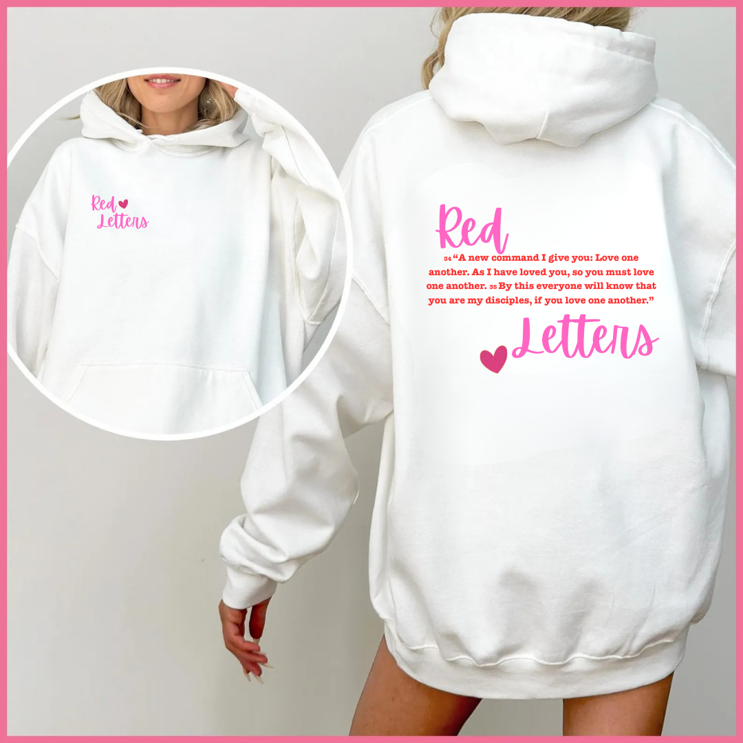 Red Letters Tee/Sweatshirt