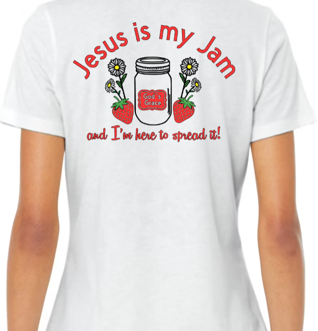 Jesus is My Jam TEE - Sweet Faith, Bold Truth