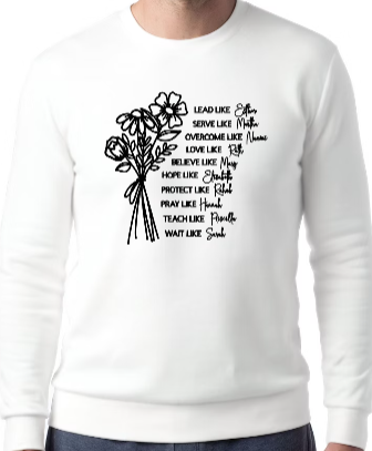 Women of the Bible SWEATSHIRT