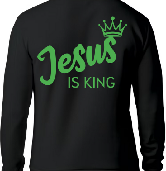 Jesus is King SWEATSHIRT - Bold truth. Timeless style