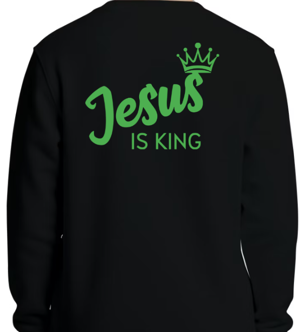 Jesus is King YOUTH SWEATSHIRT - Bold truth. Timeless style