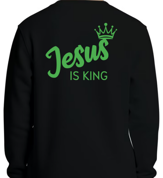 Jesus is King YOUTH SWEATSHIRT - Bold truth. Timeless style
