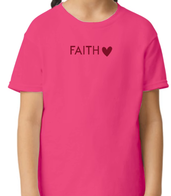 Have Faith in Jesus YOUTH TEE - Faith isn’t a moment - it’s a lifestyle (Copy)