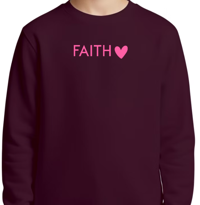 Have Faith in Jesus YOUTH SWEATSHIRT - Faith isn’t a moment - it’s a lifestyle