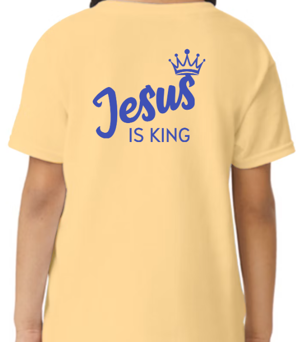 Jesus is King YOUTH TEE - Bold truth. Timeless style